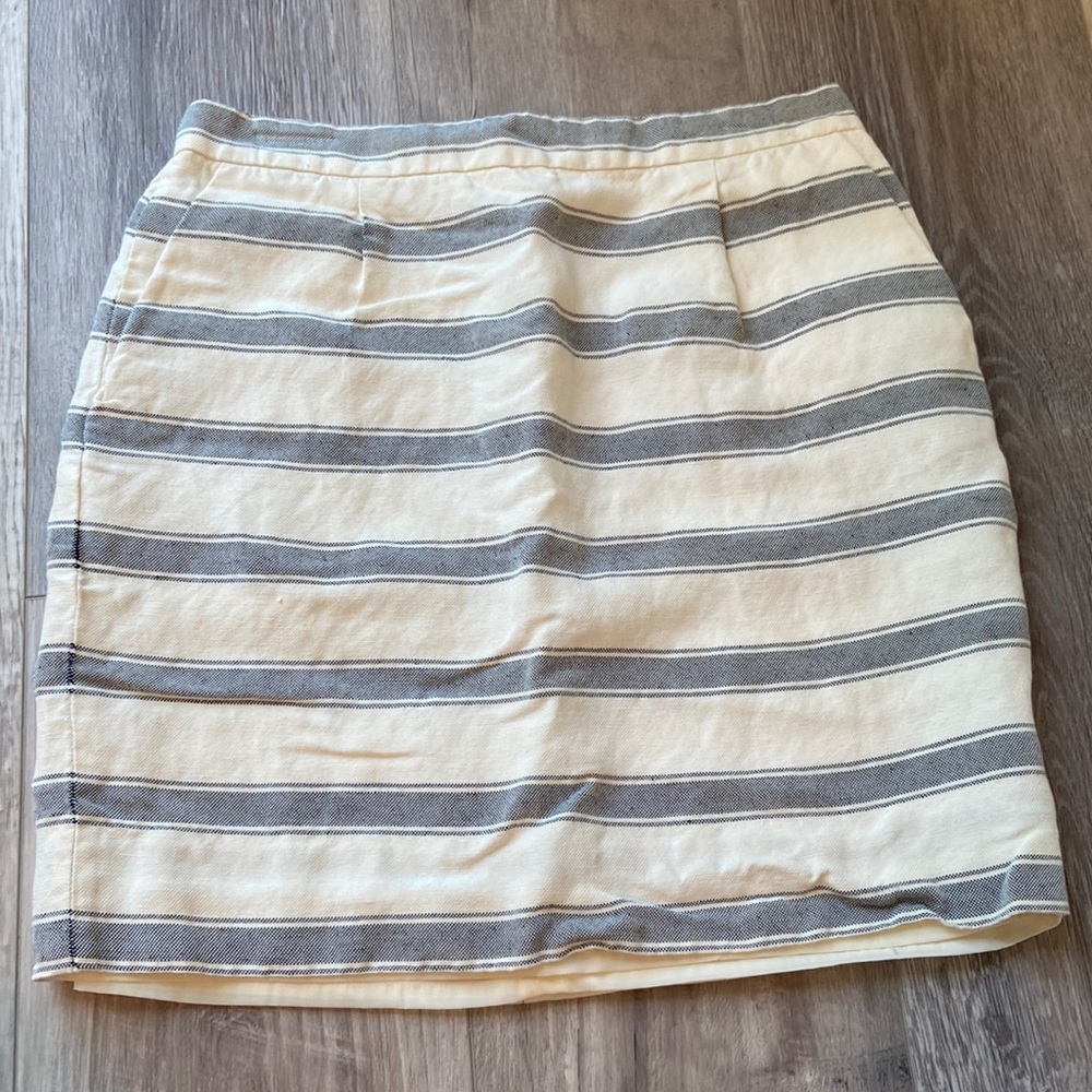 J.Crew stripe mini size 0